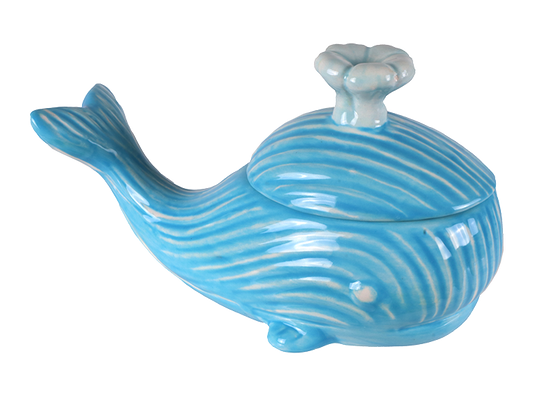 Bisque Whale Box (Case of 4)