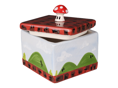 Bisque Small Square Box (Case of 4)