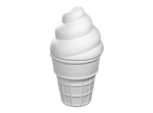 Bisque Ice Cream Cone Box (Case of 6)