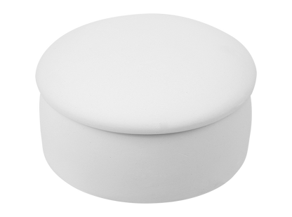Bisque Round Box (Case of 4)