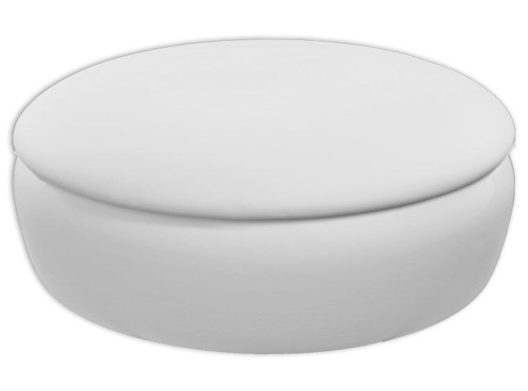 Bisque Button Box (Case of 4)