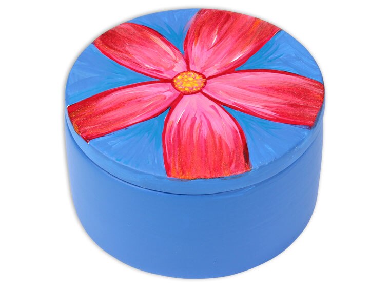 Bisque Medium Round Box (Case of 4)
