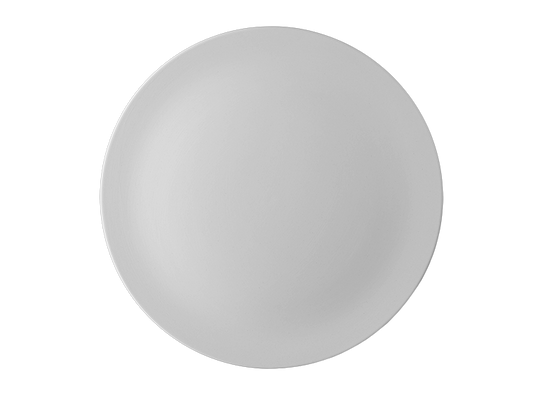 Bisque Medium Hanging Coupe Plate (Case of 6)