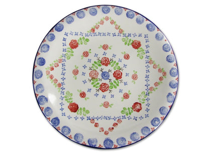 Bisque Medium Hanging Coupe Plate (Case of 6)