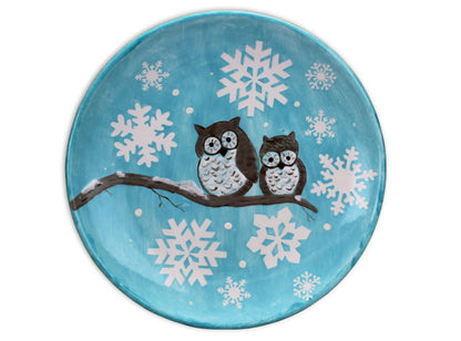 Bisque Medium Hanging Coupe Plate (Case of 6)