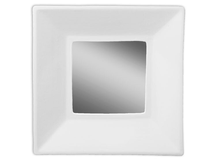 Bisque Square Bisque Wall Mirror (Case of 4)