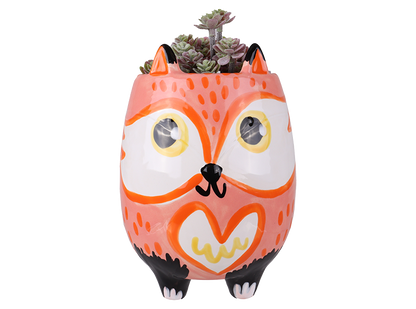 Bisque Fox Planter (Case of 4)