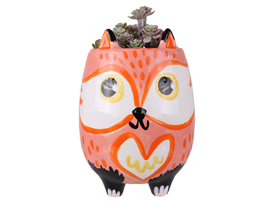 Bisque Fox Planter (Case of 4)