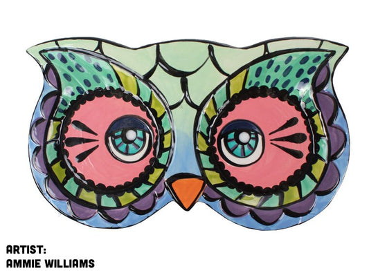 Bisque Owl Server (Case of 6)