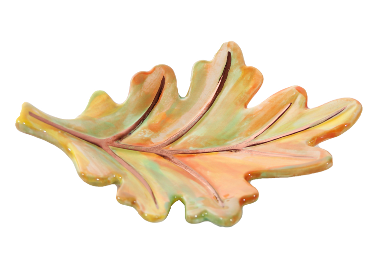 Bisque Little Leaf Dish (Case of 12)
