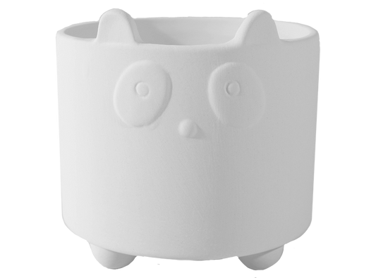 Bisque Hoot Planter (Case of 4)