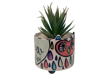 Bisque Hoot Planter (Case of 4)