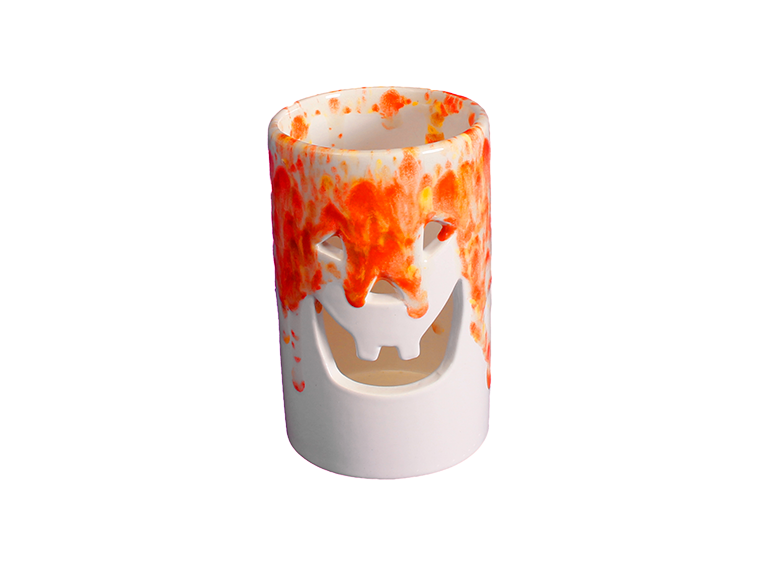 Bisque Halloween Lantern (Case of 4)