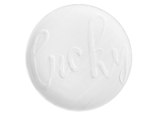 Bisque Lucky Dish (Case of 12)