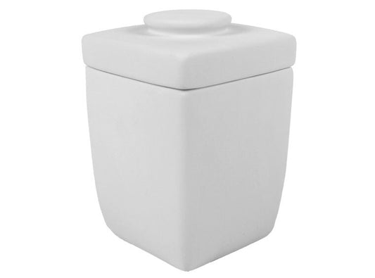 Bisque Medium Retro Canister (Case of 4)