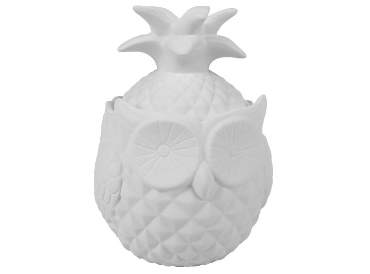 Bisque Pineowly Box (Case of 4)
