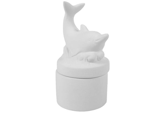 Bisque Dolphin Box (Case of 4)