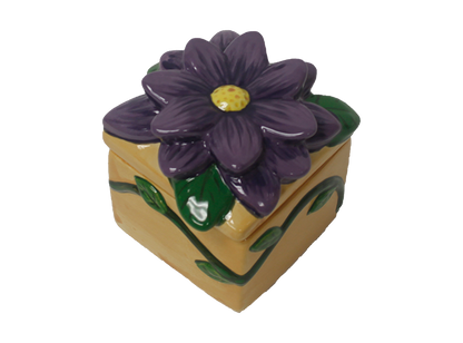 Bisque Flower Box (Case of 4)