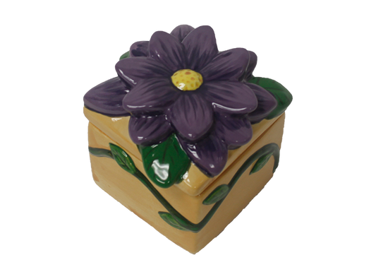 Bisque Flower Box (Case of 4)