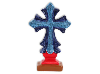 Bisque Rustic Cross (Case of 6)