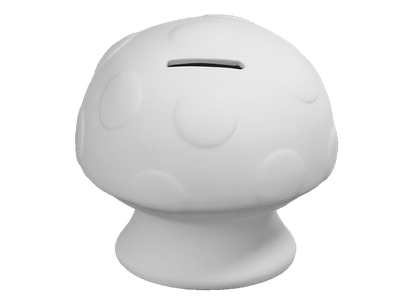 Bisque Mushroom Bank (Case of 4)