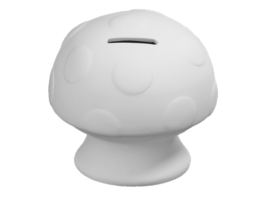 Bisque Mushroom Bank (Case of 4)