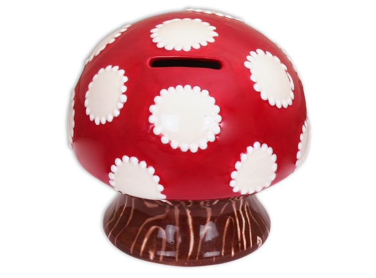 Bisque Mushroom Bank (Case of 4)