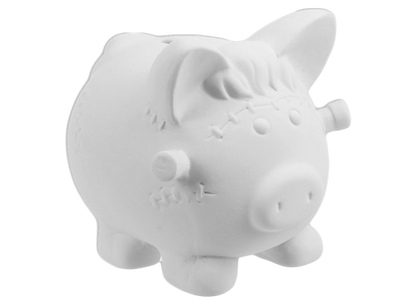 Bisque Frankenpig Bank (Case of 4)