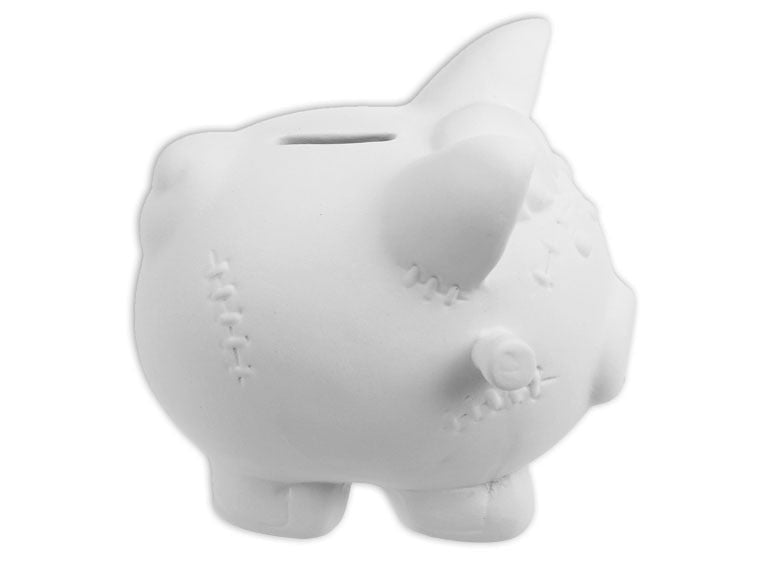 Bisque Frankenpig Bank (Case of 4)