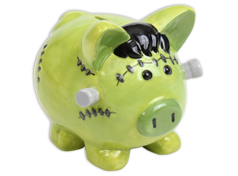 Bisque Frankenpig Bank (Case of 4)