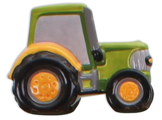 Bisque Tractor Bank (Case of 4)