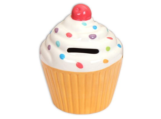 Bisque Cupcake Bank (Case of 4)
