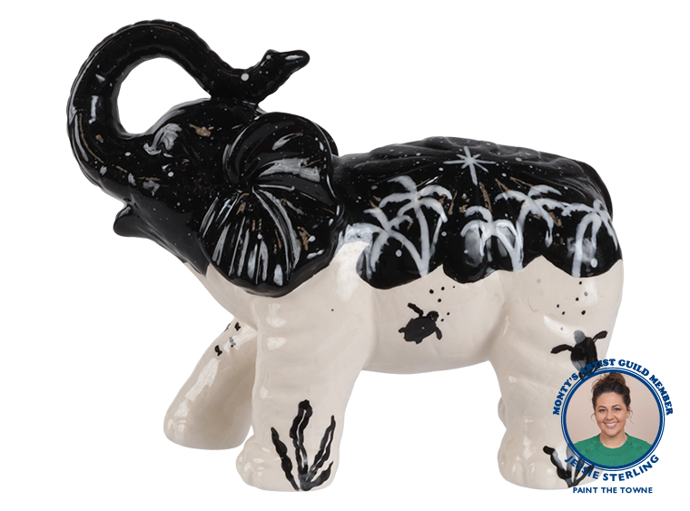 Bisque Baroque Elephant (Case of 2)