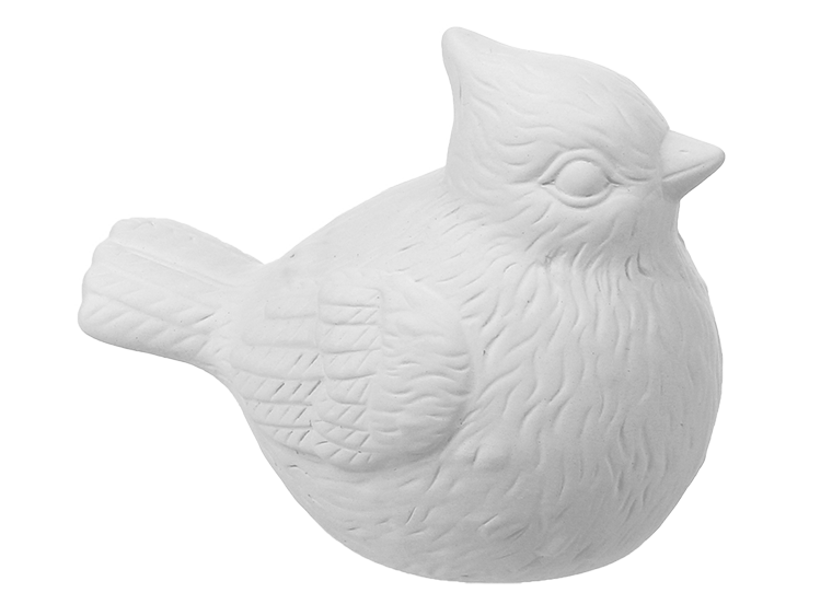 Bisque Cute Cardinal (Case of 6)