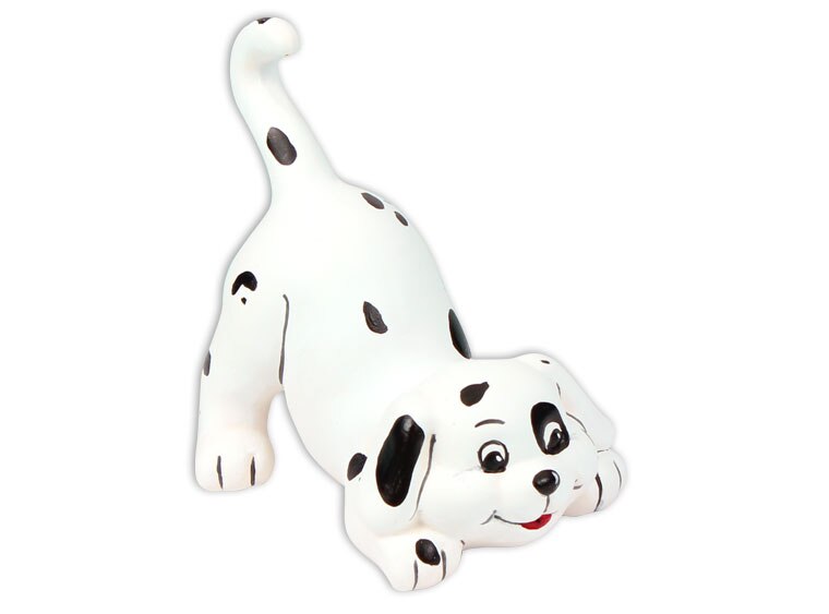 Bisque Playful Dog (Case of 4)
