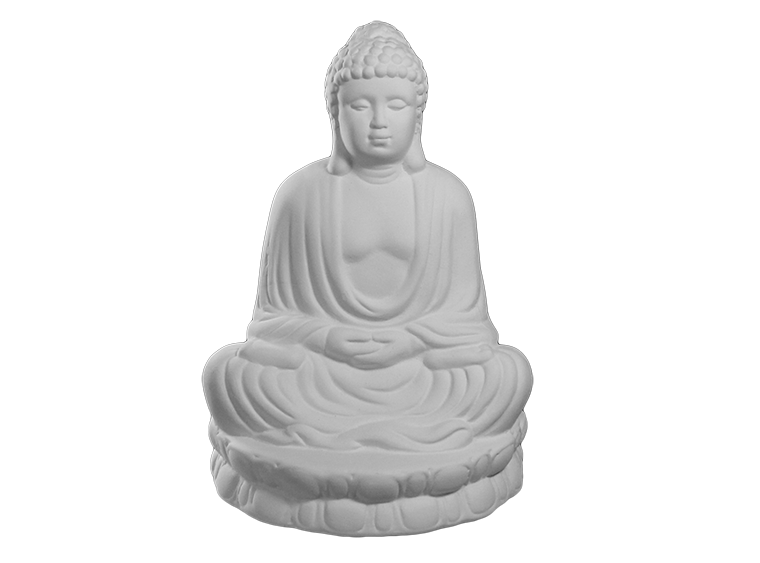 Bisque Buddha (Case of 4)