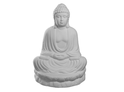 Bisque Buddha (Case of 4)