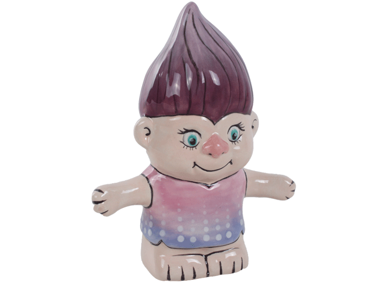 Bisque Troll Bank (Case of 6)