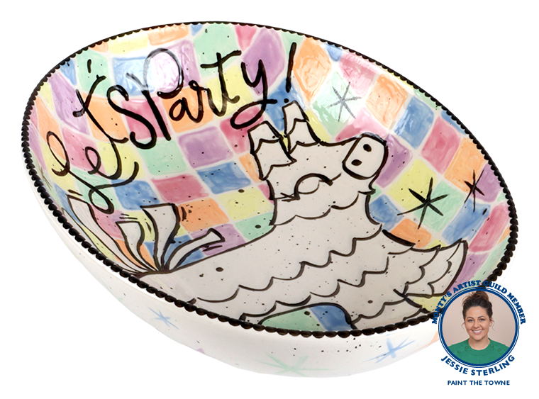 Bisque Family Style Bowl (Case of 3)