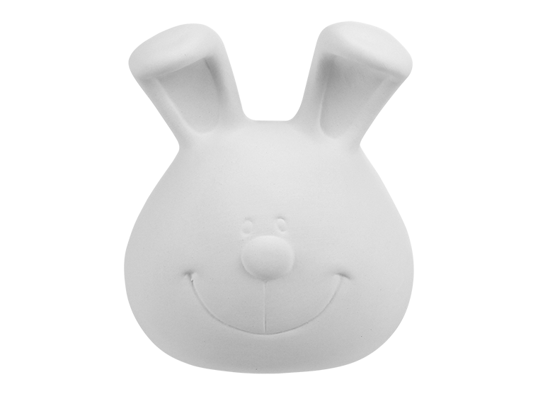 Bisque Bunny Bank (Case of 6)