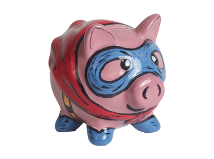 Bisque Super Pig Bank (Case of 4)