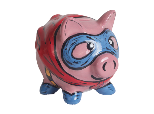 Bisque Super Pig Bank (Case of 4)