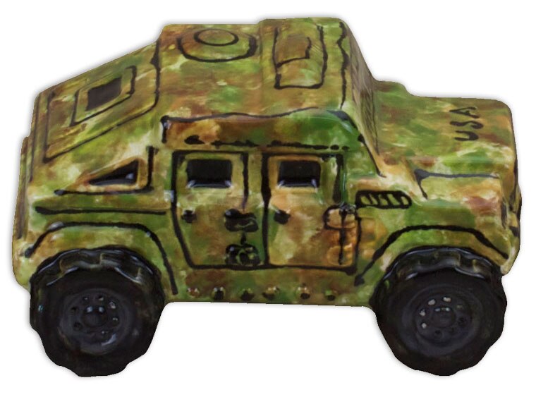 Bisque Humvee (Case of 4)