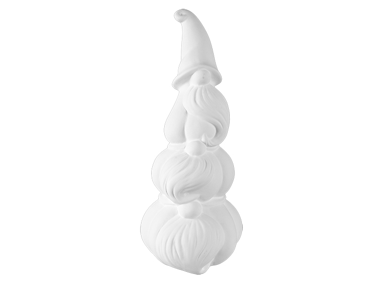 Bisque Stacked Pump-Gnomes (Case of 1)