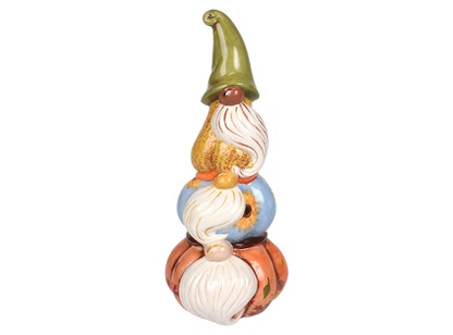 Bisque Stacked Pump-Gnomes (Case of 1)
