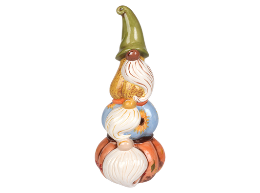 Bisque Stacked Pump-Gnomes (Case of 1)