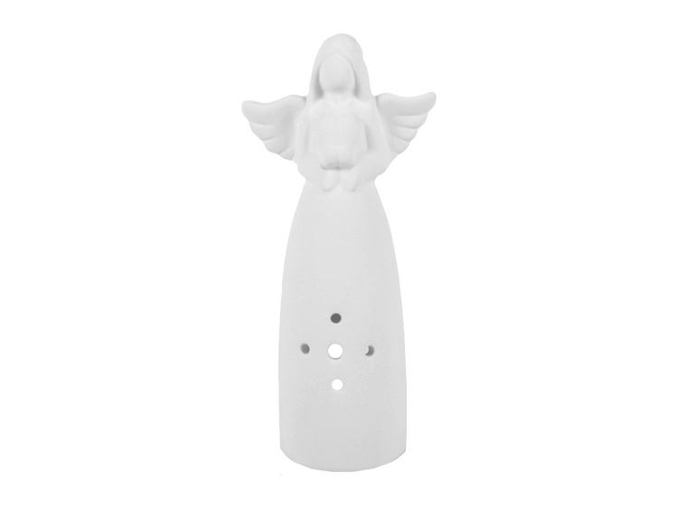 Bisque Angel Votive (Case of 4)