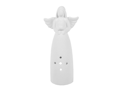 Bisque Angel Votive (Case of 4)