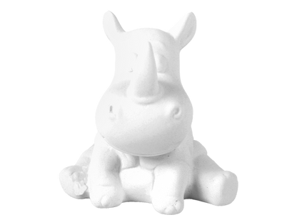 Bisque Reggie The Rhino (Case of 8)