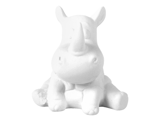 Bisque Reggie The Rhino (Case of 8)